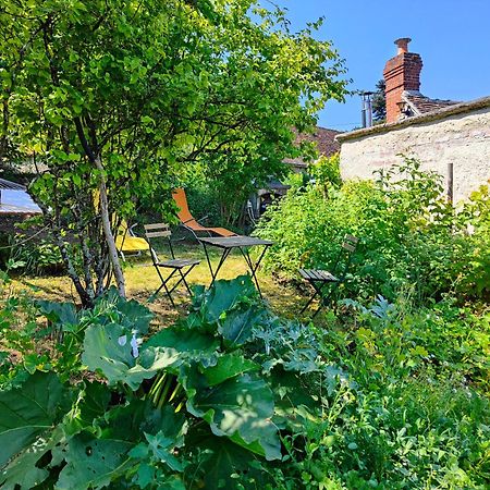 La Maison Bleue De Husseau Ancienne Ferme Semi-Troglodytique 18E Siecle Villa Монлюис-сюр-Лоар Екстериор снимка