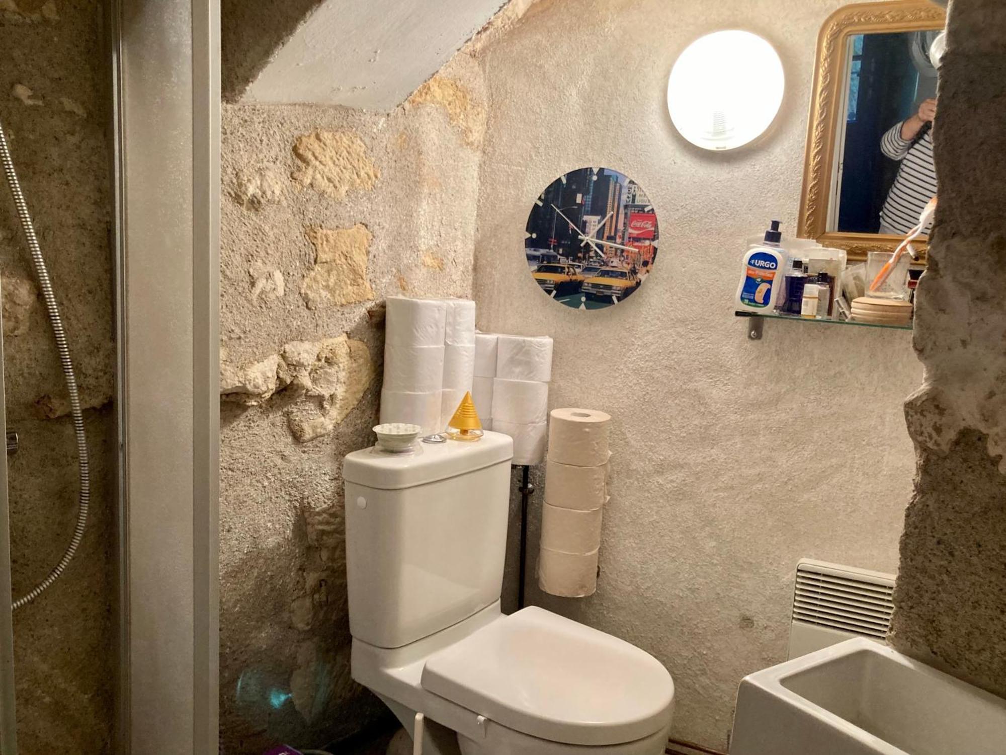 La Maison Bleue De Husseau Ancienne Ferme Semi-Troglodytique 18E Siecle Villa Монлюис-сюр-Лоар Екстериор снимка